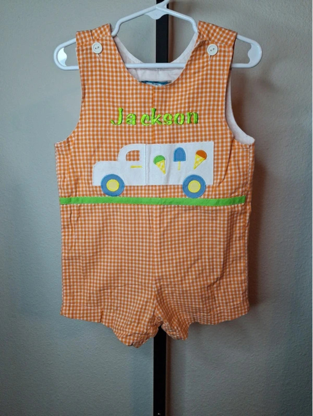 Fantasies Too Dallas Boys Romper size 24M